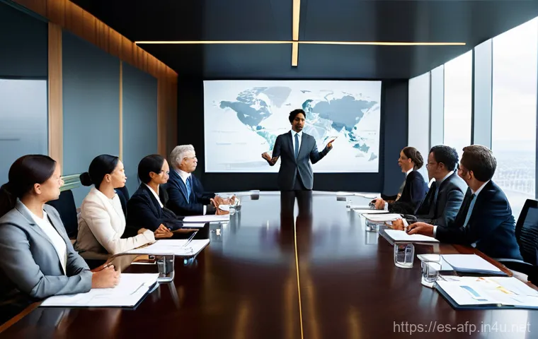 AFP 자격증과 석사 학위 비교 - **Prompt: Agile Expertise in a Fintech Hub**
    A vibrant, high-energy image featuring three divers...