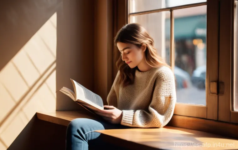 자산관리사의 자격증 추천 순위 - **Prompt:** A young woman, in her early twenties, is seated comfortably in a sunlit corner of a char...